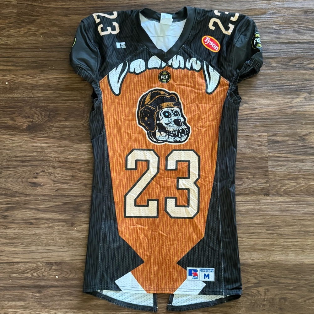 FCF Bored Ape Player Issued Football Jersey #23‎ Osborne POT Game Worn Authentic